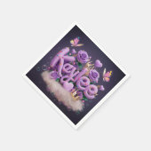 カイリー誕生日 スタンダードカクテルナプキン (角)