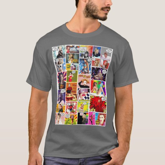 カイリー・ミノーグ アルティメット・パウワウ Tシャツ (正面)