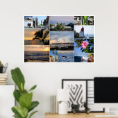 カイルアコナハワイコラージュ36 x 24ポスター ポスター (ホームオフィス)