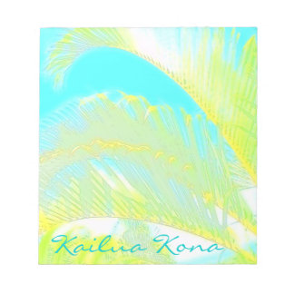 カイルアコナハワイパームメモ帳 ノートパッド