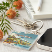 カイルアコナハワイビッグアイランドビーチヴィンテージ キーホルダー (正面右)