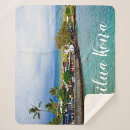 カイルアコナピアハワイ シェルパブランケット