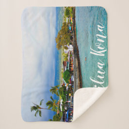 カイルアコナピアハワイ シェルパブランケット