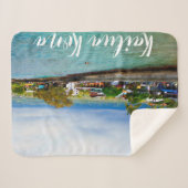 カイルアコナピアハワイ シェルパブランケット (正面(横))