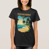 カイルアコナ（ハワイ） Tシャツ (正面)