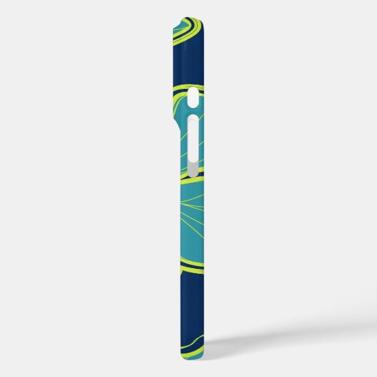 カイルアハイビスカスハワイアンオーバーサイズフローラ Case-Mate iPhoneケース (裏面 / 左)