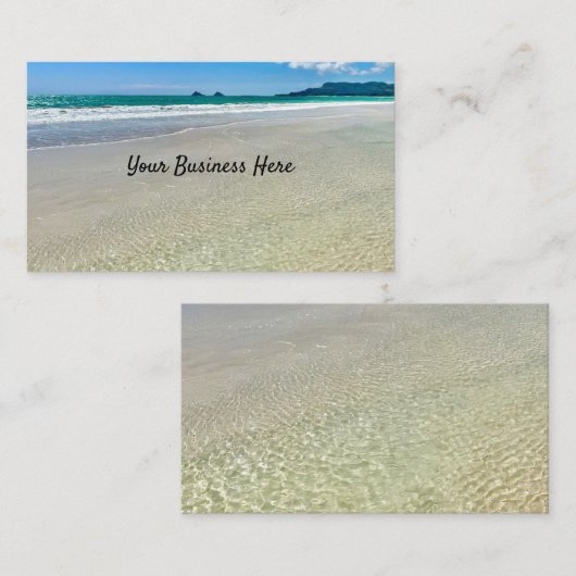 カイルアビーチ 名刺 (正面/裏面)