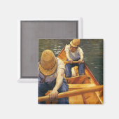 カイルボッテ:イェレスでボート漕ぎ マグネット (正面/裏面)