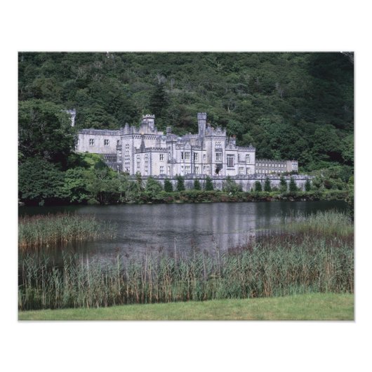 カイルモア修道院, コナマラ, ゴールウェイ県 フォトプリント            (正面)