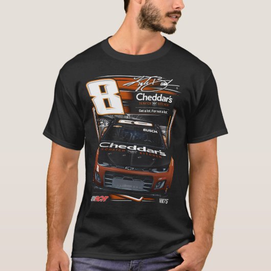 カイル・ブッシュ チェダーズのドミネーター Tシャツ (正面)