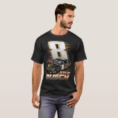 カイル・ブッシュ 8 Rcr Tシャツ (正面フル)