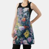 カイレボッテ – 白と黄色の菊 エプロン (インサイチュ)