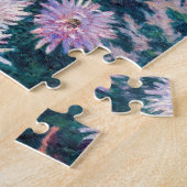 カイレボッテ – 白と黄色の菊 ジグソーパズル (側面)