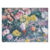 カイレボッテ – 白と黄色の菊 テーブルクロス (正面(横))