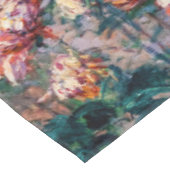 カイレボッテ – 白と黄色の菊 テーブルクロス (アングル)