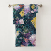 カイレボッテ – 白と黄色の菊 バスタオルセット (インサイチュ)