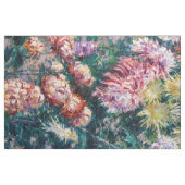 カイレボッテ – 白と黄色の菊 ファブリック (ファットクウォーター)