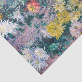 カイレボッテ – 白と黄色の菊 薄葉紙 (詳細)