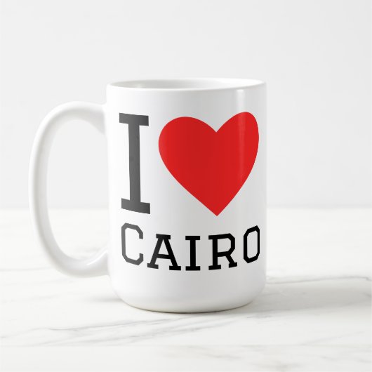 カイロが好き コーヒーマグカップ (左)