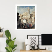 カイロのアルアザールのモスク ポスター (ホームオフィス)