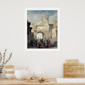 カイロのアルアザールのモスク ポスター (キッチン)