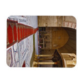 カイロのイスラム教のモスクに通じる祈りの言葉のラグ、 マグネット (横)