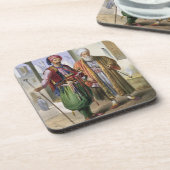 カイロのイラストレーションのイェニチェリそして商人 コースター (左側)