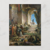 カイロのグランドモスクに位置するナポレオン・ボナパルト ポストカード (正面)