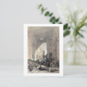 カイロのシルク商人のバザール"エジプトa ポストカード (スタンド正面)