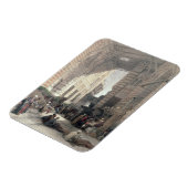 カイロのシルク商人のバザール"エジプトa マグネット (左側)