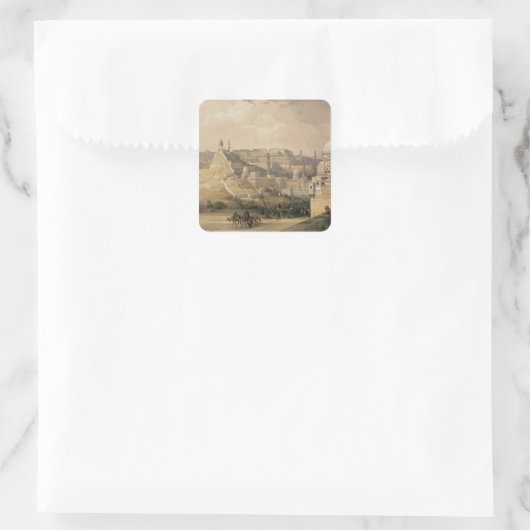 カイロの城塞、"エジプトとヌビア" スクエアシール (バッグ)