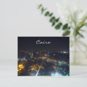 カイロの夜景 ポストカード (スタンド正面)