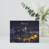カイロの夜景 ポストカード (スタンド正面)