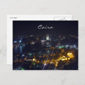 カイロの夜景 ポストカード (正面/裏面)