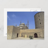 カイロの要塞のモハメド·アリ·モスク ポストカード (正面/裏面)