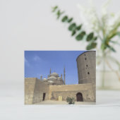 カイロの要塞のモハメド·アリ·モスク ポストカード (スタンド正面)