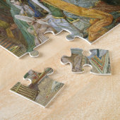 カイロの通り(w/c紙で) ジグソーパズル (側面)