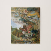 カイロの通り(w/c紙で) ジグソーパズル (縦)