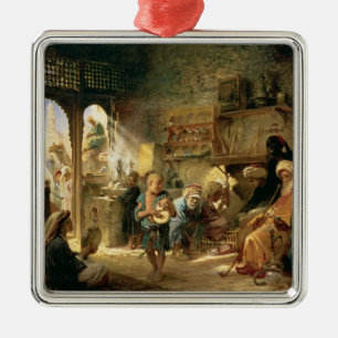 カイロの1870年代の喫茶店 メタルオーナメント