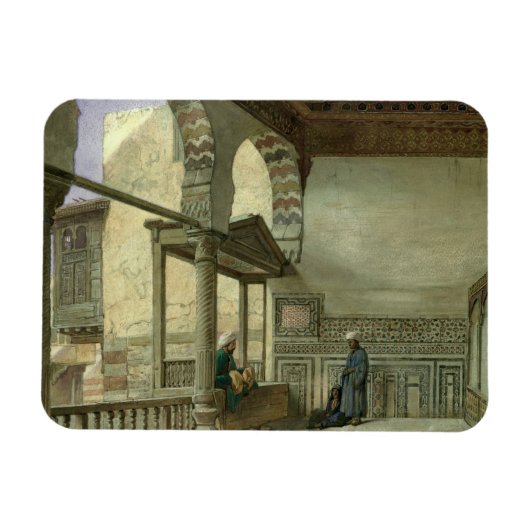 カイロのLoggia of Memlook Radnau Bey's House マグネット (横)