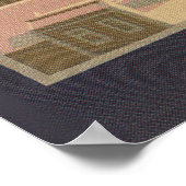 カイロエジプトレトロヴィンテージ旅行ポスター ポスター (角)