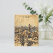 カイロエジプト旅行 ポストカード (スタンド正面)