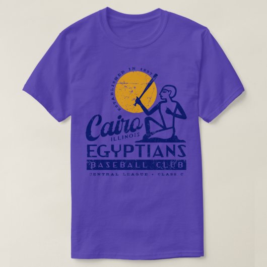 カイロエジプト野球 Tシャツ (デザイン正面)
