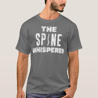 カイロプラクターおもしろいザスパインウィスパー動揺してラー Tシャツ