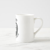 カイロプラクターおもしろいマグ ボーンチャイナマグカップ (右)