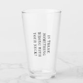 カイロプラクターおもしろい骨調整器ノベルティ タンブラーグラス (正面)