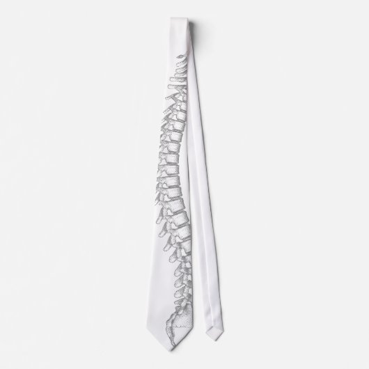 カイロプラクターのカイロプラクティックの脊柱のセラピストのマッサージ ネクタイ (正面)
