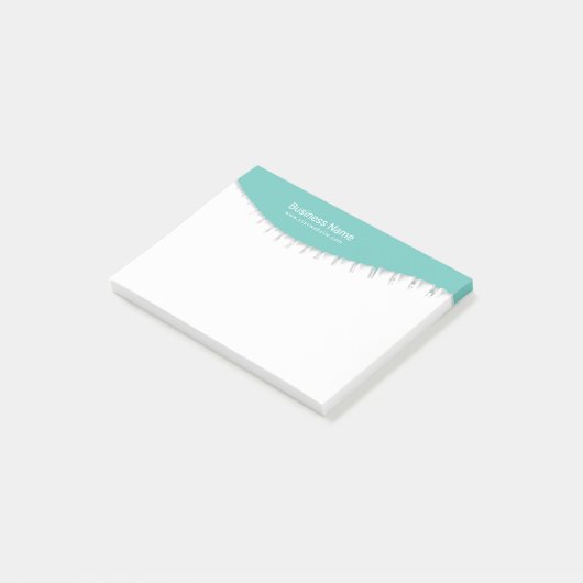 カイロプラクターのカイロプラクティックの脊柱の健康のティール（緑がかった色） ポストイット (アングル)