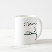 カイロプラクターのギフト コーヒーマグカップ (正面右)