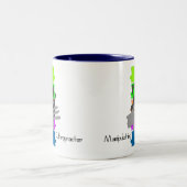 カイロプラクターのギフト ツートーンマグカップ (中央)